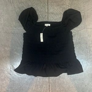 Madewell Peplum top